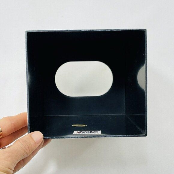 Vintage Japan Andre Richard Tissue Box Cover Square Cube Flower Spring Summer - Picture 12 of 12